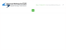 Tablet Screenshot of clearrefining.com